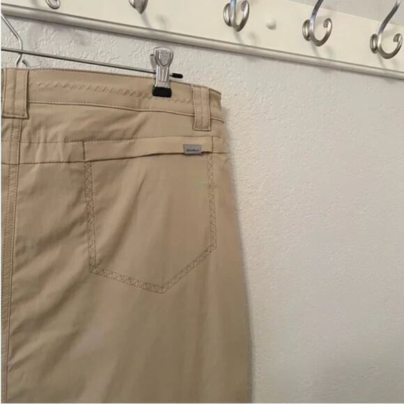 Eddie Bauer Adventurer Skort in Khaki - Picture 5 of 10